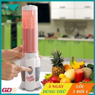 MÁY XAY SINH TỐ SHAKE n TAKE ( 2 cối ) MANG SINH TỐ ĐẾN MỌI NƠI (Đại Thành Shop)