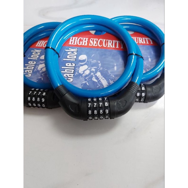 Dây khoá số 4 số chống trộm chống cắt an toàn