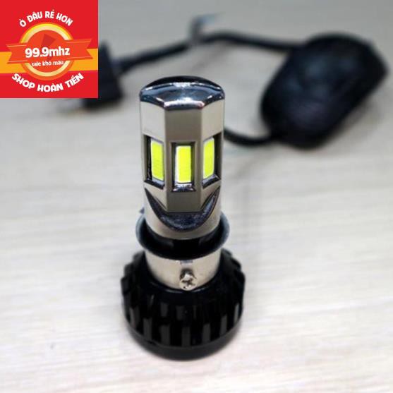 Đèn Led Rtd 6 Tim Cos Trắng Pha Trắng - Chính Hãng