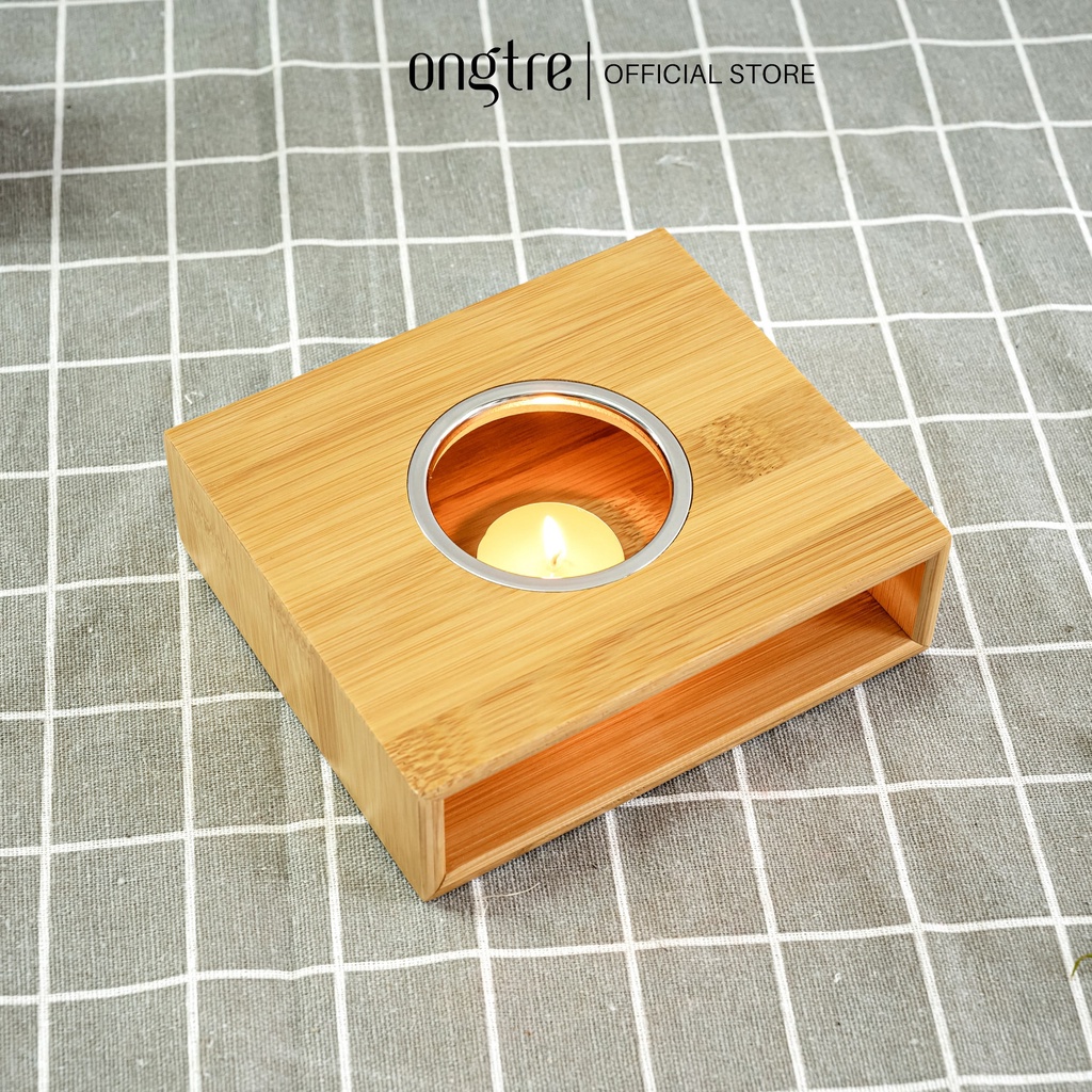 Dụng cụ giữ nóng Trà ONGTRE bằng Tre Phụ kiện Trà đạo Cao cấp