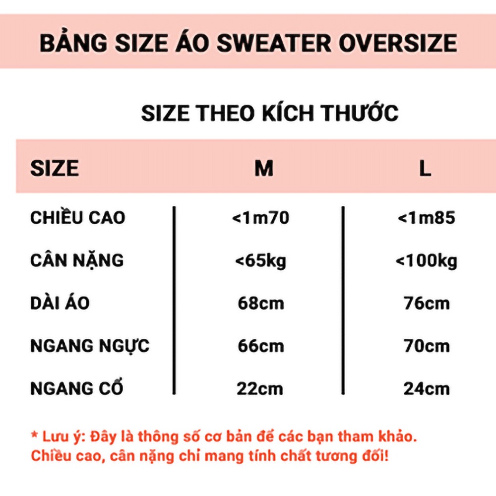 Áo sweater oversize trơn wado from rộng cho nam và nữ chất liệu nỉ bông