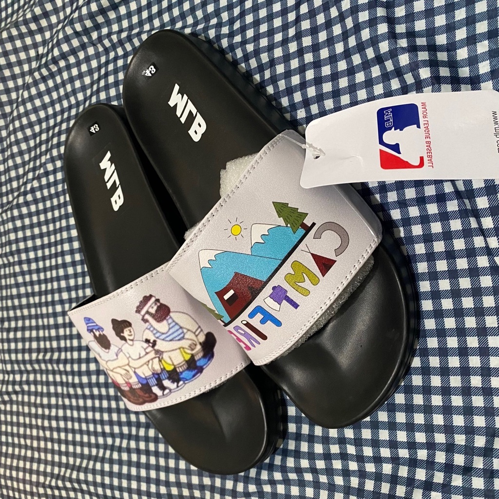 Dép Quai Ngang MLB cắm trại unisex Full Size Nữ hot trend 2022