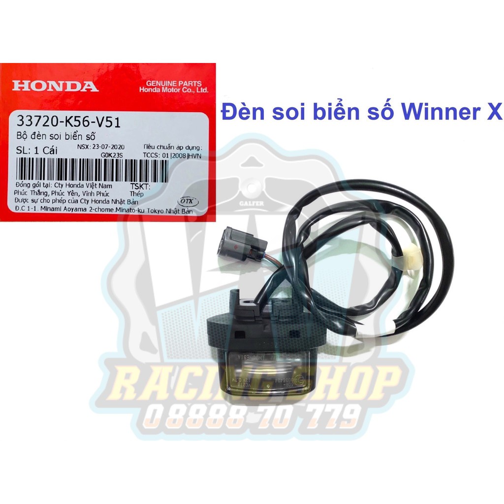 Bộ Đèn Soi Biển Số Winner X
