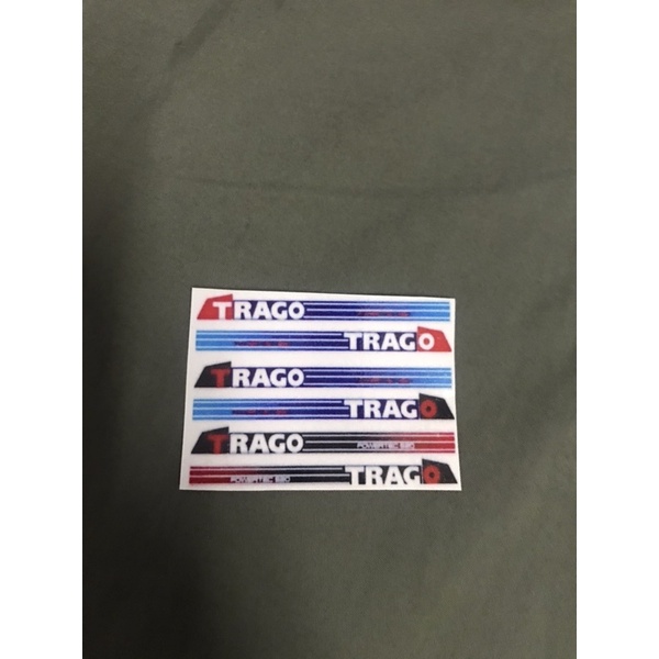 Tem dán xe tải mô hình 1/24