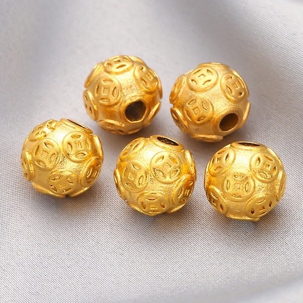 ✅ GIÁ SỈ ✅ Charm bi kim tiền mạ vàng - Hàng chuẩn - đẹp, TL092