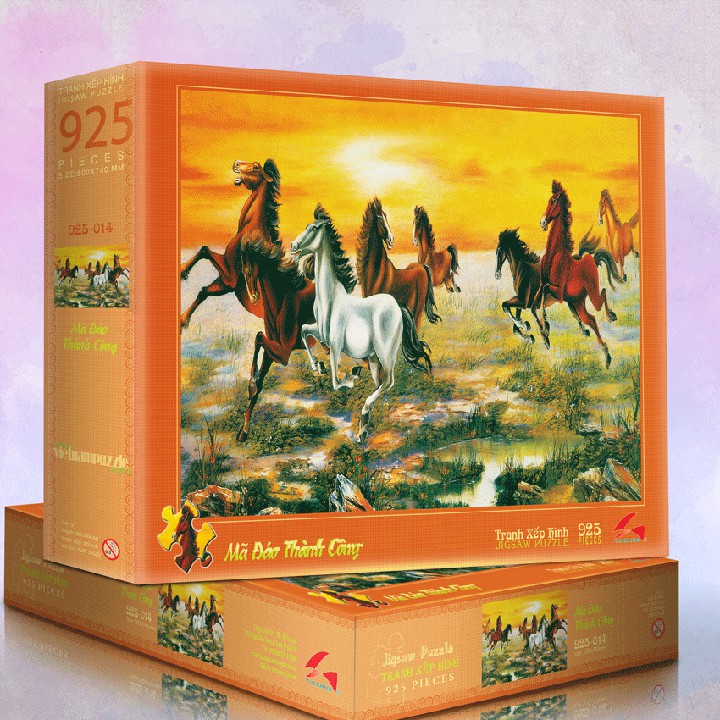 Tranh xếp hình Jigsaw Puzzle giải tỏa stress Tia Sáng 925 mảnh - MÃ ĐÁO THÀNH CÔNG - MSP: 925-014