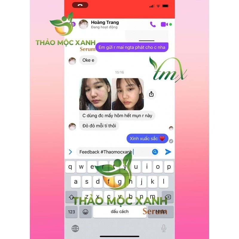 SERUM THẢO MỘC XANH THIÊN NHIÊN