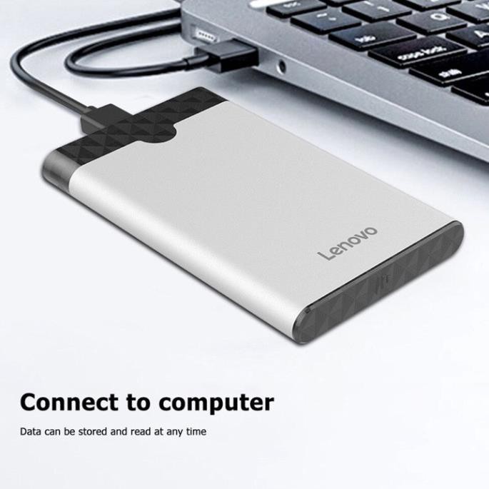 Mua ngay Box ổ cứng 2.5 inch SATA USB3.1 type-C Lenovo S-04 vỏ hợp kim nhôm cao cấp - BX55 [Giảm giá 5%]