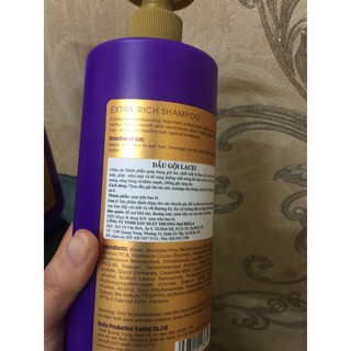 Combo dầu gội-dầu xả LACEI 800ML