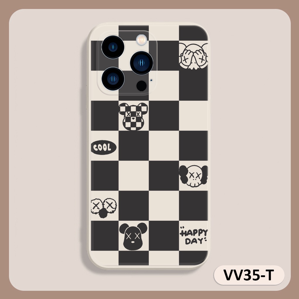 Ốp lưng ip Happy kaws cạnh vuông 6/6plus/6s/6splus/7/7plus/8/8plus/x/xr/xs/11/12/13/pro/max/plus/promax