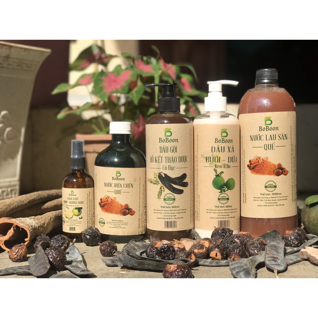 DẦU GỘI THẢO DƯỢC 🌼 DẦU GỘI BỒ KẾT CÔ ĐẶC BOBOON NGĂN RỤNG TÓC, SẠCH GÀU, NGỨA DA ĐẦU | BigBuy360 - bigbuy360.vn