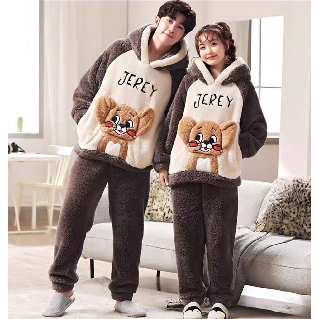 SET LÔNG GẤU COUPLE DÀY DẶN NAM NỮ [ RẺ VÔ ĐỊCH ]