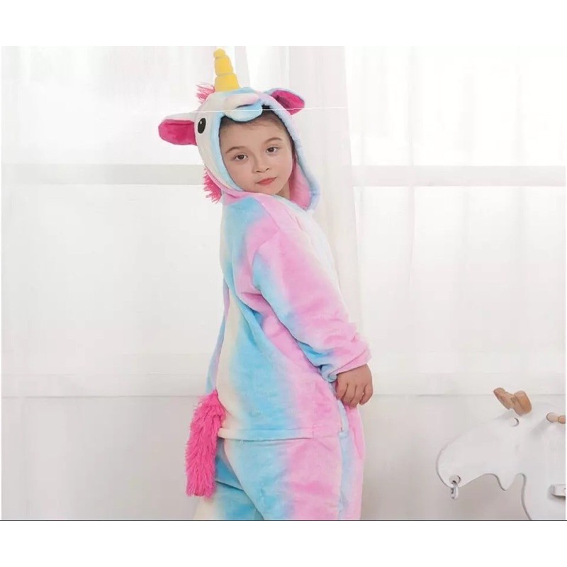 Bộ Đồ Thú Unicorn Hologram Cho Bé, Bộ Đồ Thú Unicorn Hologram Trẻ Em