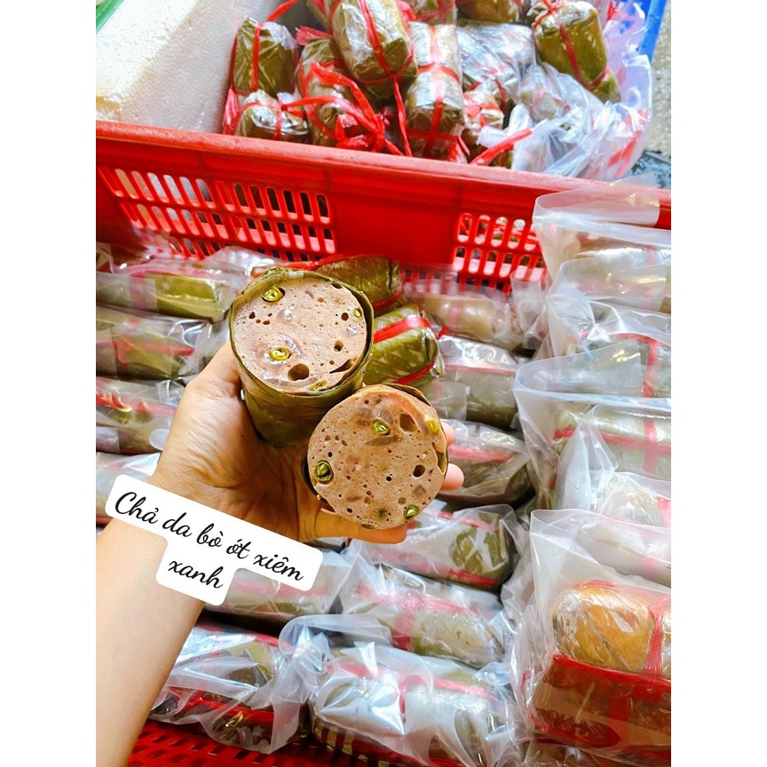 Đặc sản Chả bò ớt xiêm xanh da giòn 2 đòn (500gr) Chỉ Giao TPHCM | BigBuy360 - bigbuy360.vn