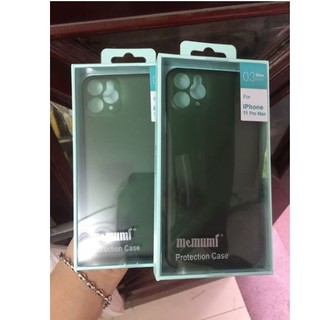 ỐP LƯNG MEMUMI CHO IPHONE 11 PRO/ 11 PRO MAX ( XANH RÊU) HỎT