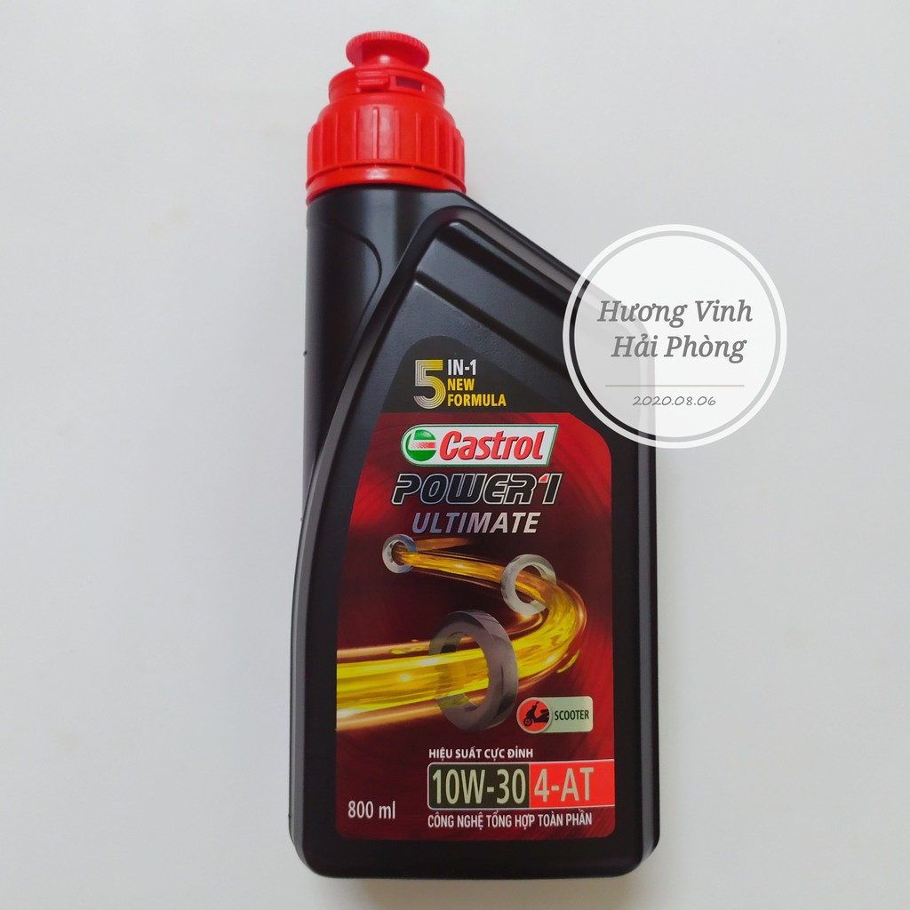 DẦU NHỚT CASTROL XE GA ULTIMATE 10W30 (CASTROL ĐEN MỚI)