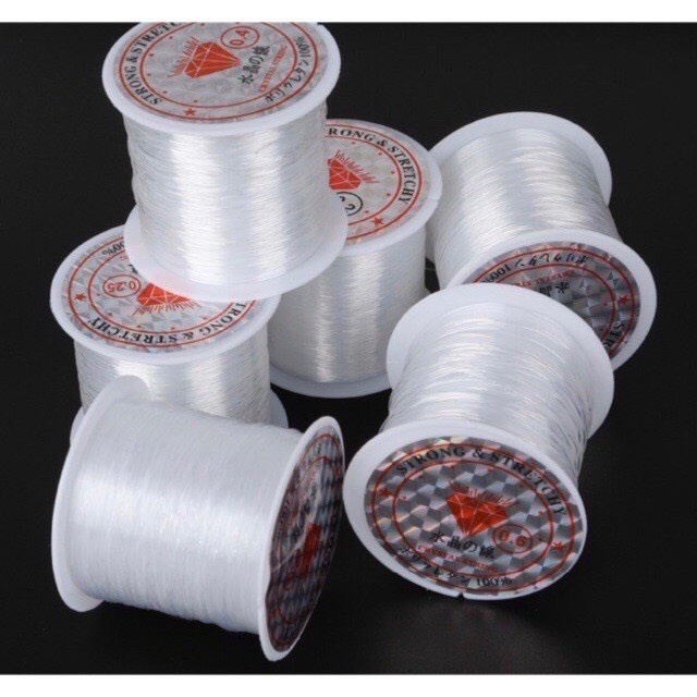 Cước Tàng Hình Buộc Rêu, Ráy và Cây Thuỷ Sinh (dày 0,2mm x100m)