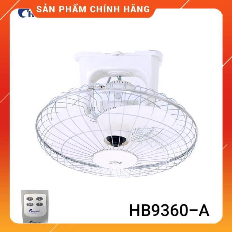 Quạt đảo trần Ching Hai HB9360, sải cánh 400 (có điều khiển hoặc Hộp số)