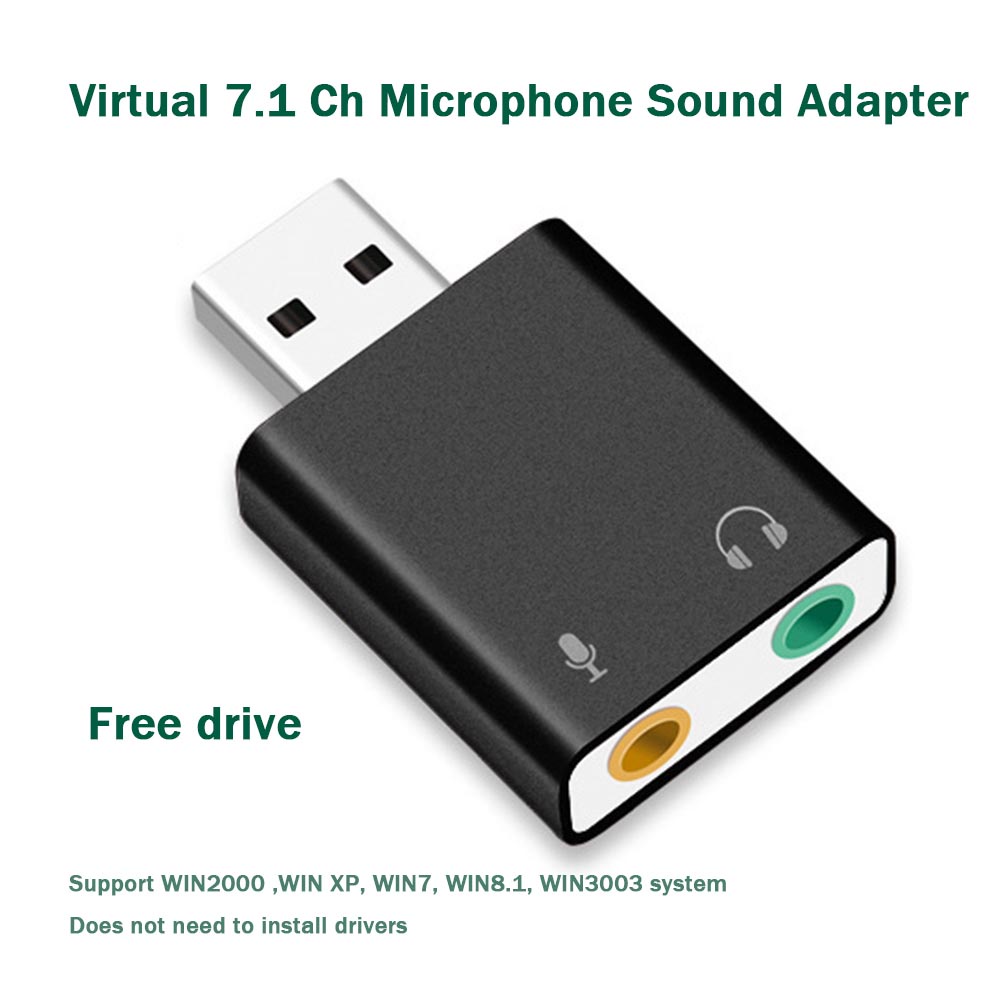 Đầu chuyển cổng kết nối TEMERY giao diện USB sang 2 giắc âm thanh cho máy tính