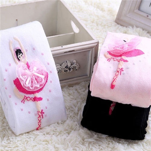 Quần tất cotton giữ ấm cho bé gái