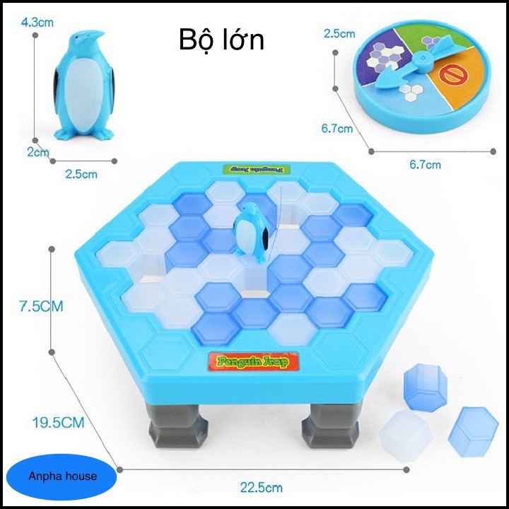 (xả kho) ĐỒ CHƠI GÕ BĂNG CHIM CÁNH CỤT- Bộ Penguin trap