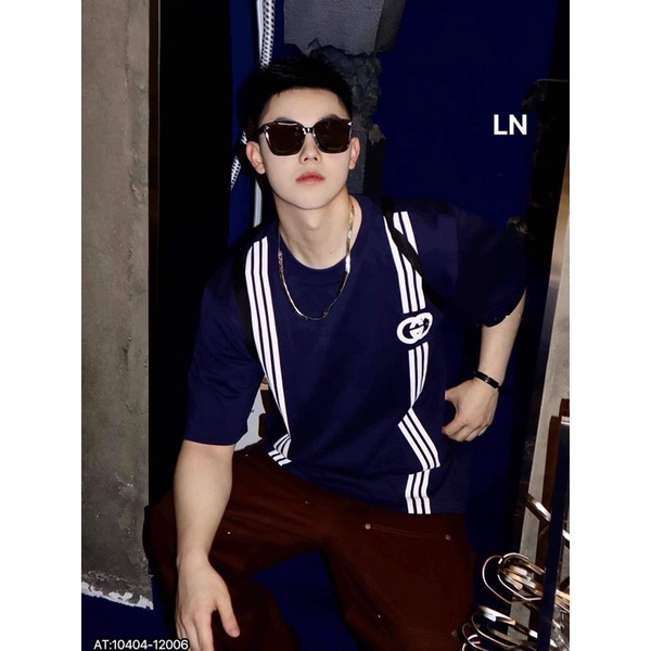 Áo phông 3 vạch dọc GG DA6