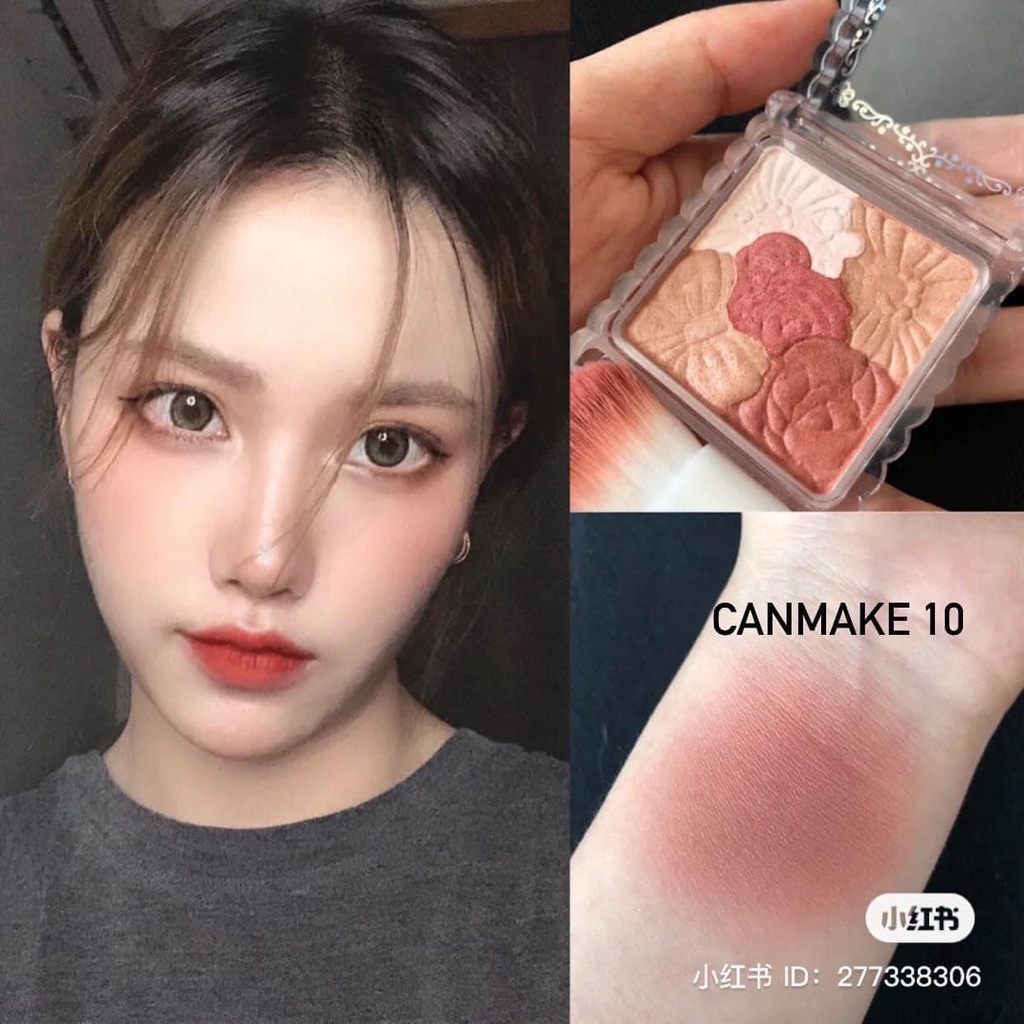 Phấn má hồng Canmake Glow Fleur Cheeks