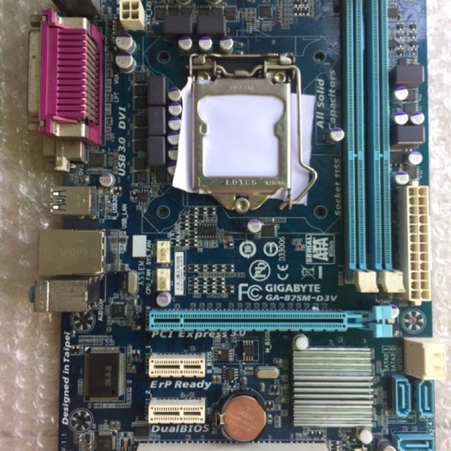 Main GigaByte GA-B75M-D3V chính hãng nguyên zin