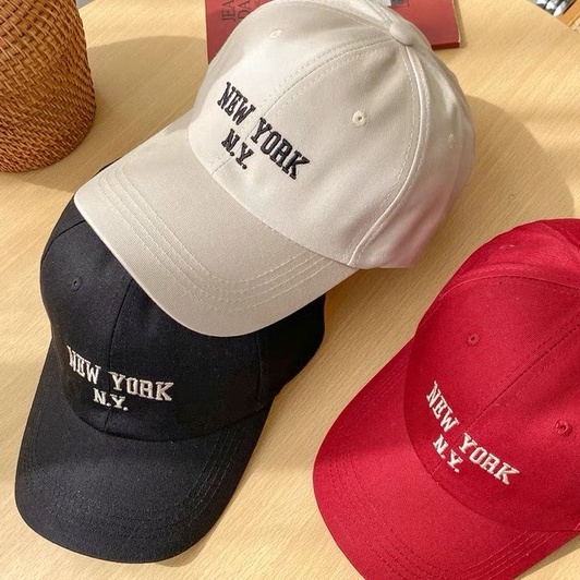 Mũ lưỡi trai NY new york nhiều màu , nón kết form unisex nam nữ - MK17