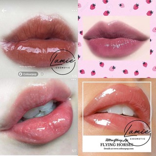 Son bóng colourpop glossy ( Fudg’d, champagne mami, blowzy, drop out, snowday)