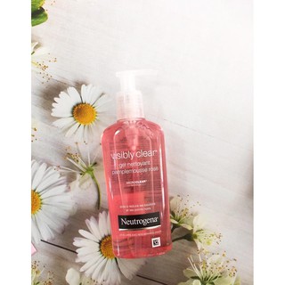 Có Bill - Gel rửa mặt giảm mụn đầu đen Visibly Clear Gel Nettoyant Pamplemousse Rose Neutrogena