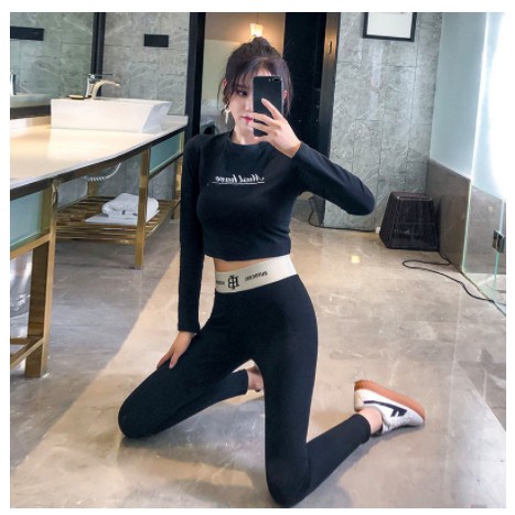 Quần Legging lót lông 2 da len tăm lót lông cực ấm