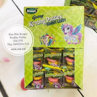 Kẹo Dẻo Burger Krabby Patties