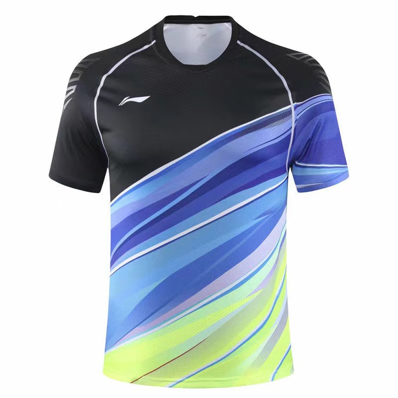 Li Ning Áo Thể Thao Cầu Lông Tay Ngắn Nhanh Khô Cho Nam Và Nữ