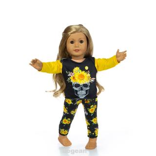 Doll Clothes Set Accessory Cartoon Cute DIY Fashion Gift Kids Christmas For American Girl