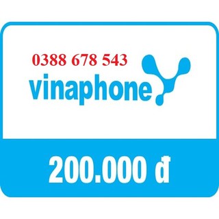 Thẻ Cào Vinaphone 200K Siêu Rẻ