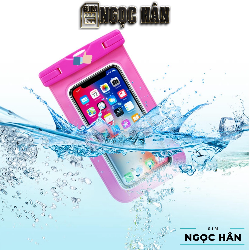 Túi Chống Nước Chính Hãng HO.CO - Cảm ứng tốt cho các dòng điện thoại Đi Biển/ Đi Bơi - Hàng Chính Hãng