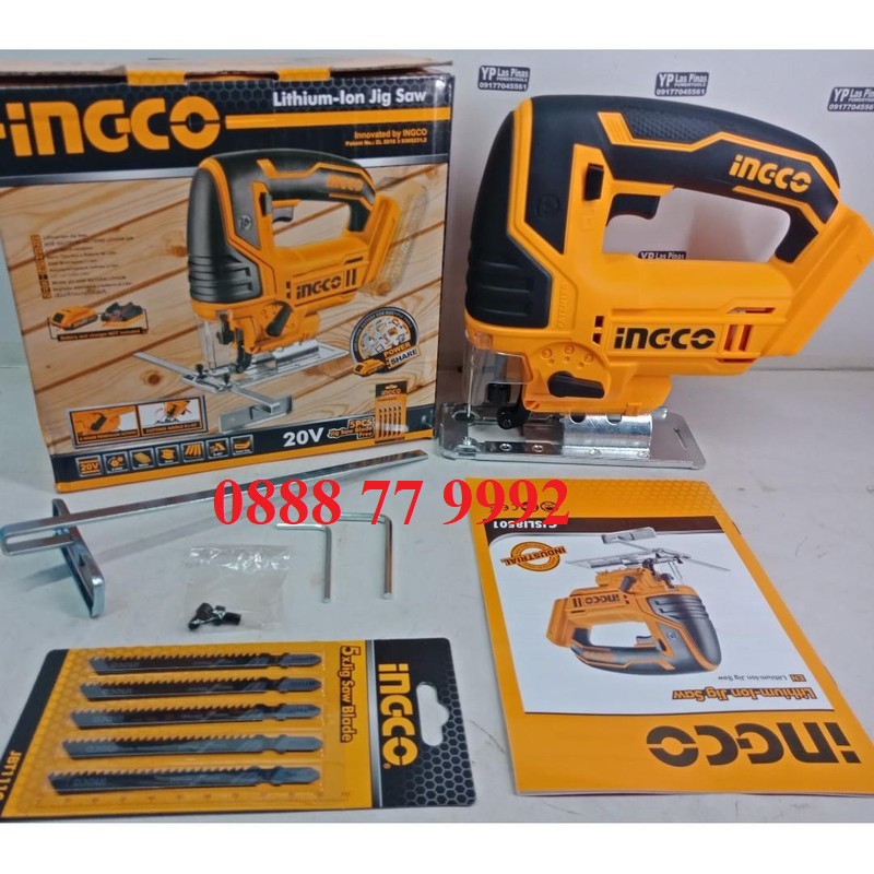 Body 20V Máy cưa lọng dùng pin INGCO CJSLI8501