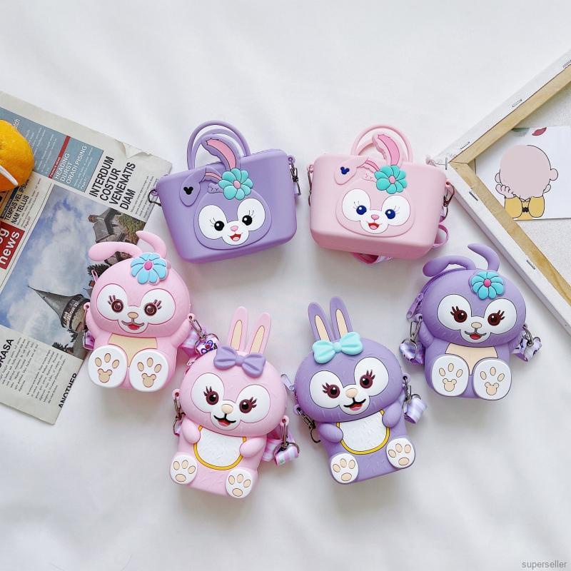 Túi đeo chéo hình thỏ dễ thương cho bé gái
