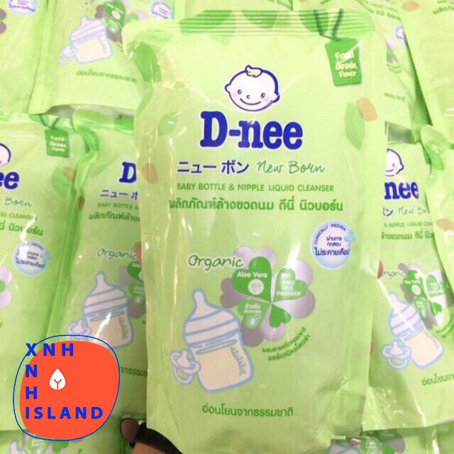 Nước Rửa Bình Sữa Và Rau Củ Quả Dnee 600ml