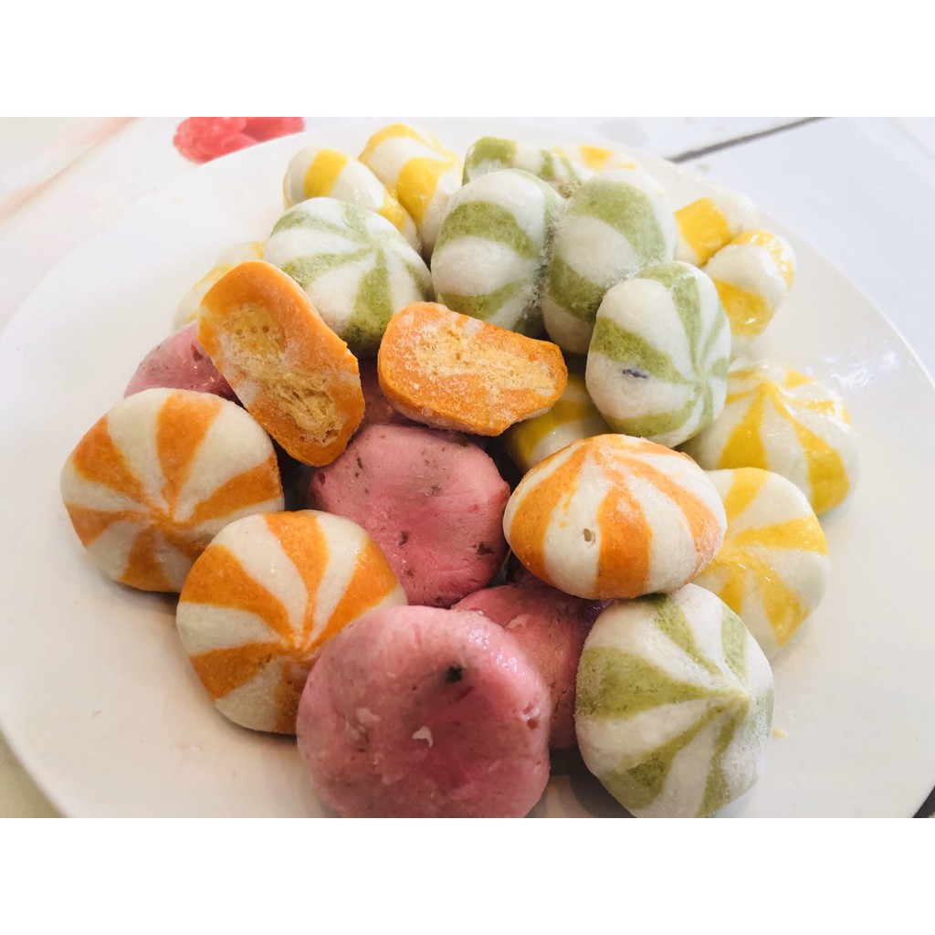 100g viên hải sản nhân trứng cá Mix đủ vị