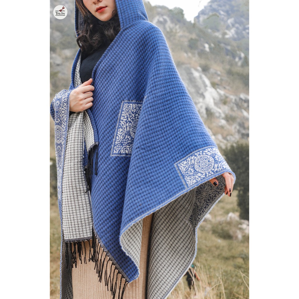 Áo choàng kẻ caro | BigBuy360 - bigbuy360.vn