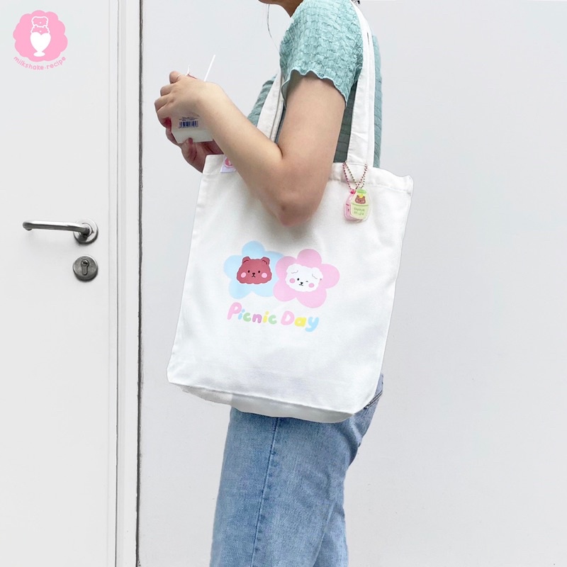 Túi tote vải canvas Picnic Day