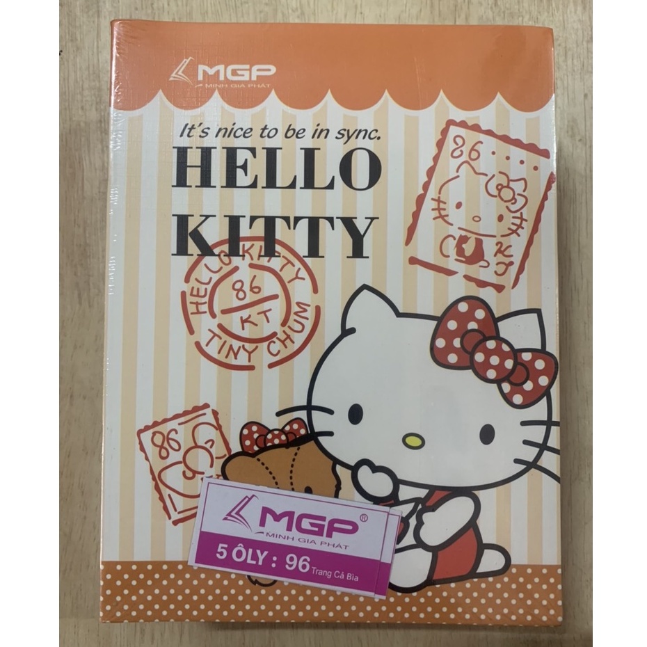 Tập Vở Tân Thuận Tiến Morning ( Hình Mèo Kitty) 96 Trang Định Lượng 80