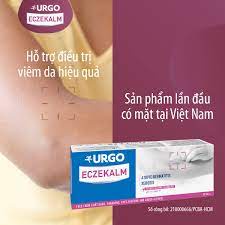 Sản phẩm hỗ trợ giảm viêm da và chứng khô da Urgo Eczekalm
