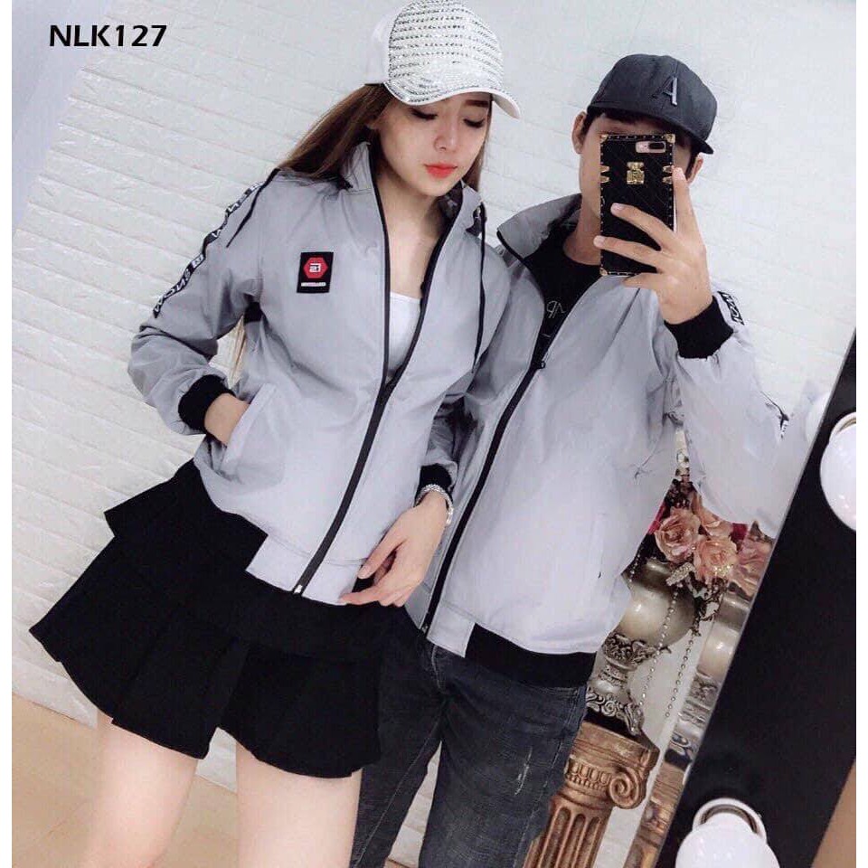 Áo khoác dù nón tháo rời