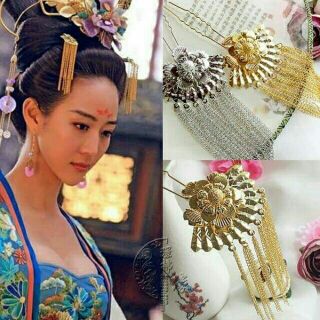 Bộ đôi trâm cài cánh quạt