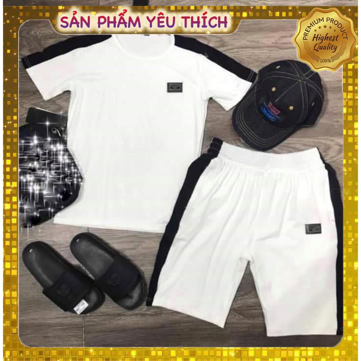 [ Hàng Đẹp ]   Đồ Bộ Nam Mùa Hè  Đơn Giản, Bộ Thể Thao Hot NS00024 NV131