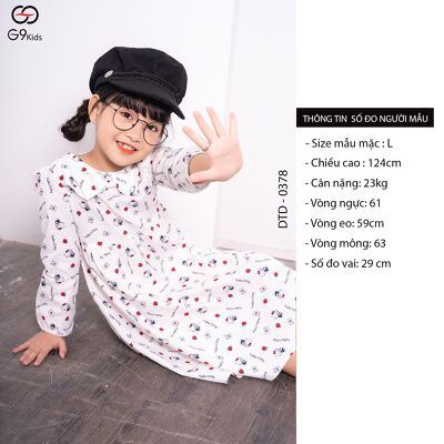 Đầm xèo  0378 G9moza chất liệu Kate tạo nên phong cách Đến trường, đi chơi Xinh xắn, đáng yêu