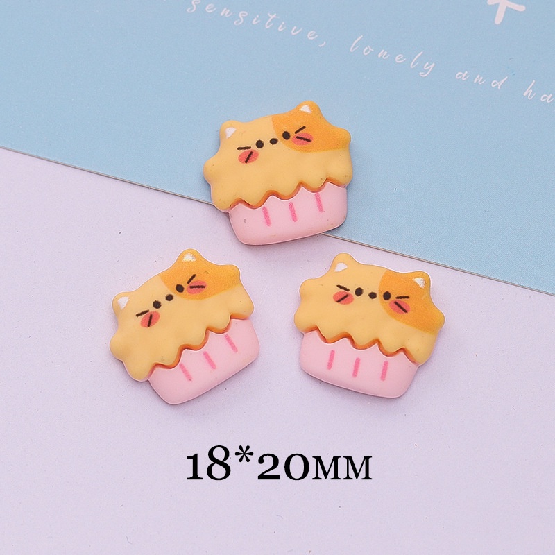 Set 10 Kẹp Tóc Hình Que Kem / Hamburger / Thức Ăn Độc Đáo Dễ Thương Diy